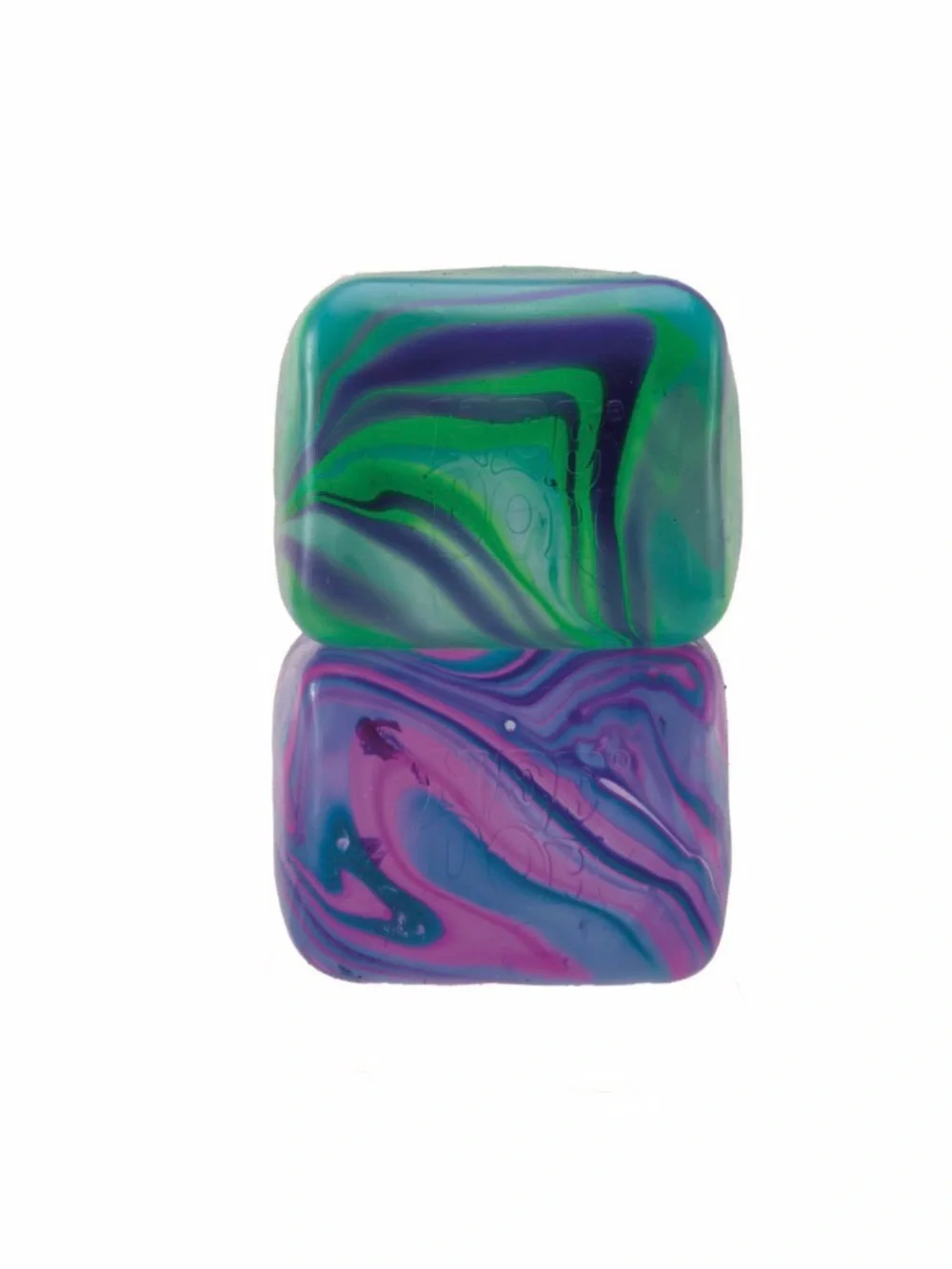 NWT Authentic NeeDoh Viral Nice Cube Swirl 2.25” Super Solid Squishy Fidget Toy